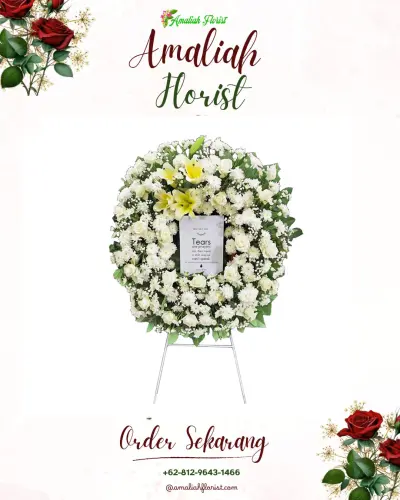 Krans Bunga Duka Cita di Kademangaran